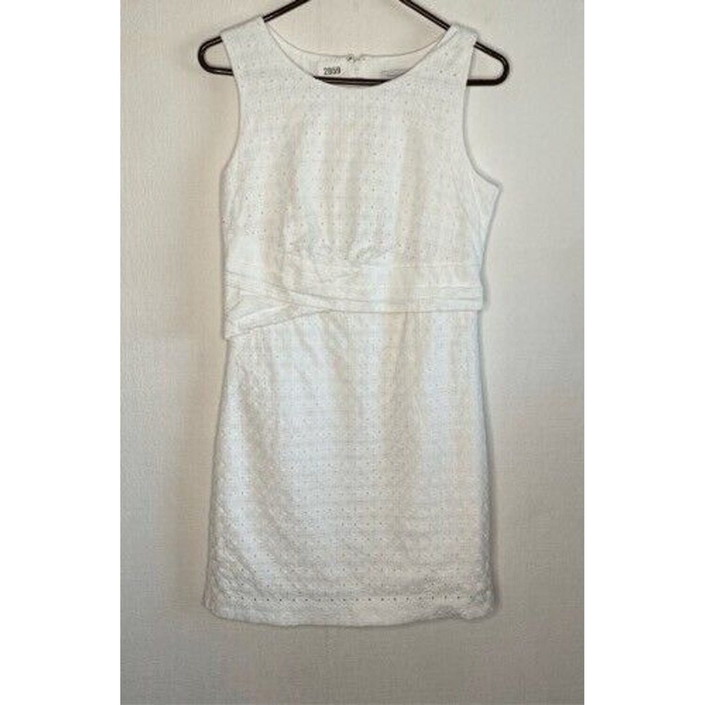 NWOT Garnet Hill White Eyelet Lined Romantic Fairy Midi Dress Women 10 China